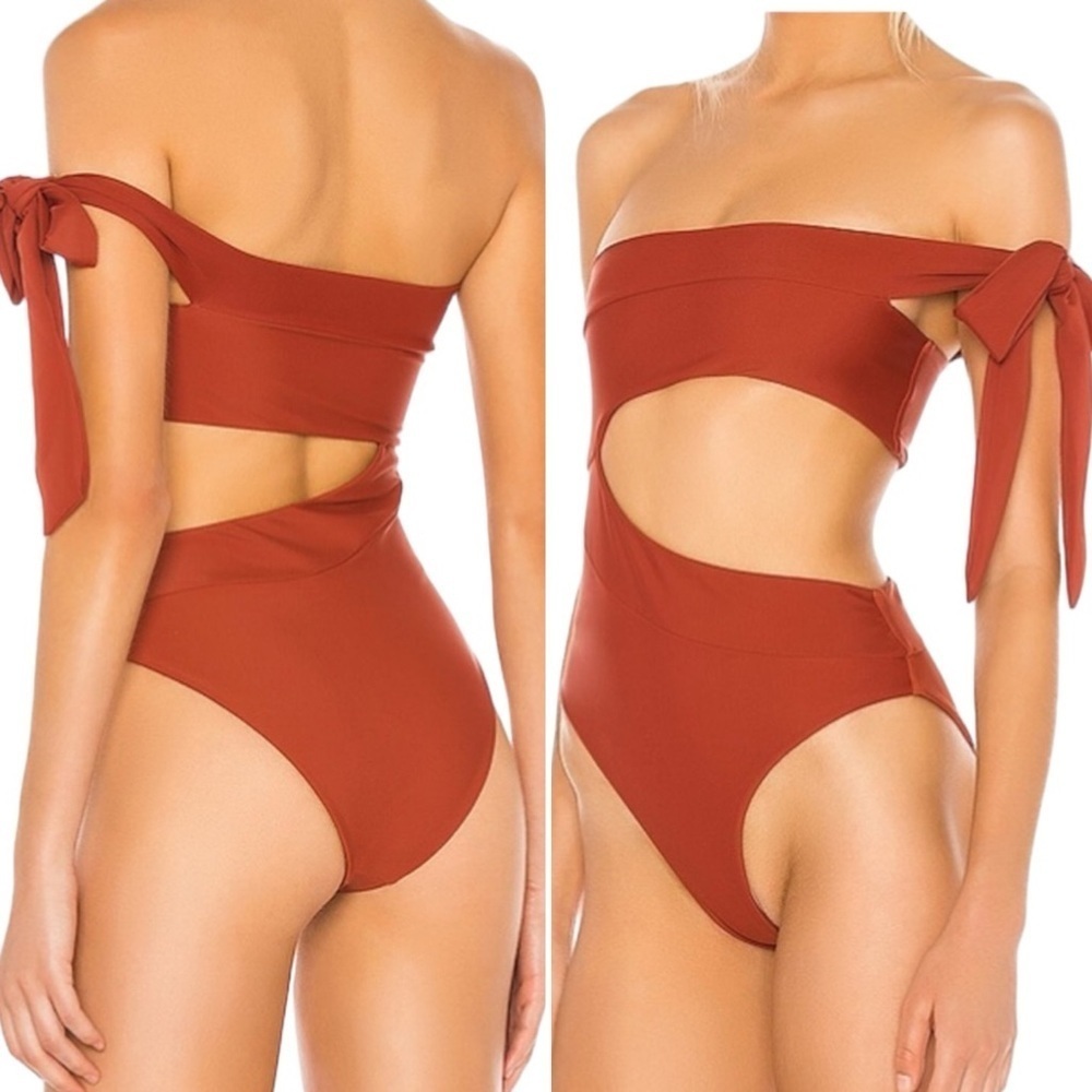 Tularosa Rust One Piece Swimsuit